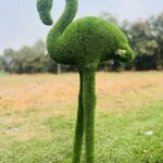 Artificial grass small standing flamingo IMG_16131