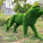 Artificial Grass Animals Lion