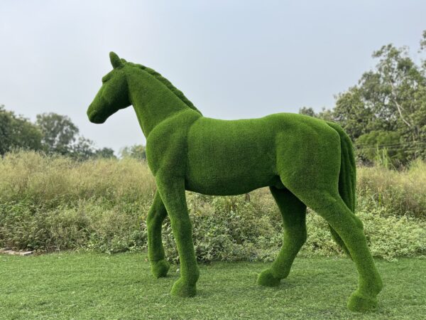 Artificial Grass Standing Horse