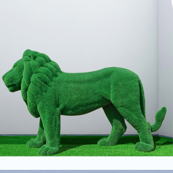 Artificial Grass Lion