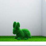 Artificial Grass Rabbit 2
