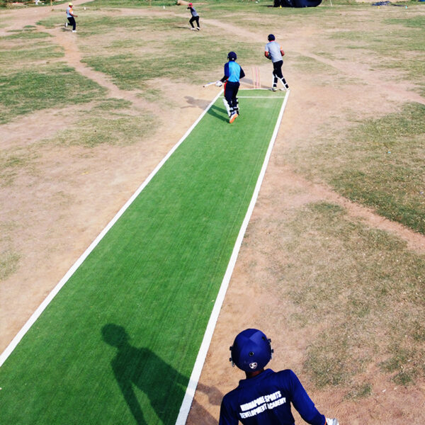 Artificial Grass Cricket Pitch