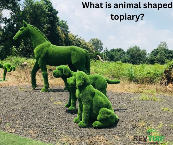Animal Shaped Topiary Artificial Turf Artificial Grass Revturf