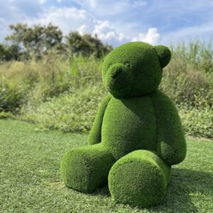 Artificial grass bear 2IMG_7836