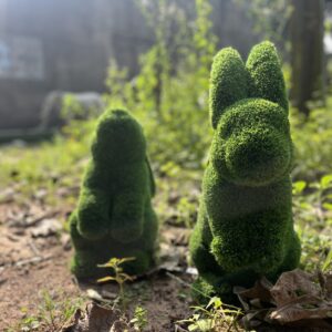 Artificial Grass Rabbit pairIMG_5307