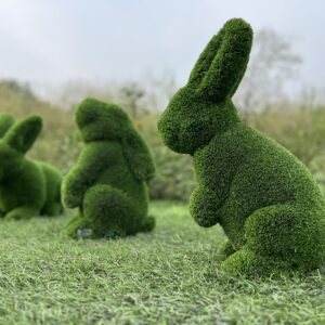 Triple Bunny Topiary IMG_7659