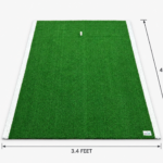 Golf Hitting Mat 3.4 feet x 4.3 feet