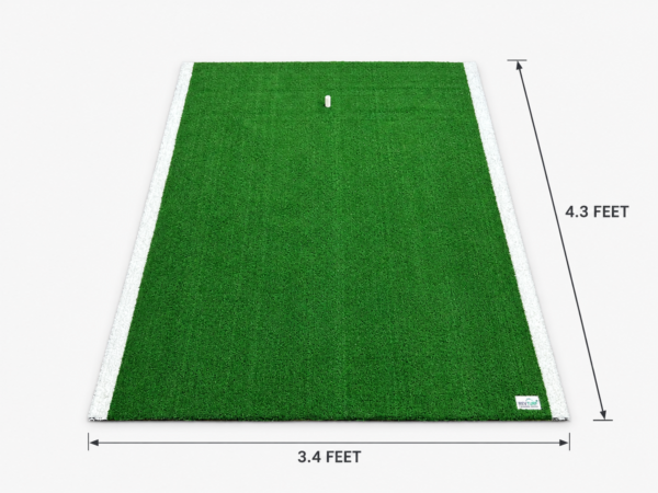 Golf Hitting Mat 3.4 feet x 4.3 feet