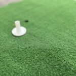 Rubber Tee Golf Hitting Mat